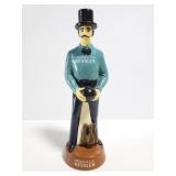 Vintage Kessler whiskey chalkware statue