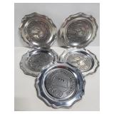 Metal Michigan State Shoot/ND shoot plates