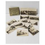 Antique souvenir snapshots in mailer packet