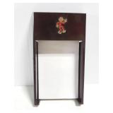 Vintage Reddy Kilowatt desk notepad holder