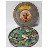 Vintage Clark Gable puzzle in 16mm film tin