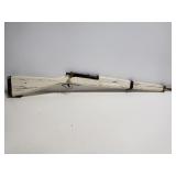 Vintage wooden parade rifle