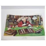 1973 Franklin mint Norman Rockwell the collector
