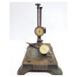 Antique Federal dial indicator w/ 2 gauges