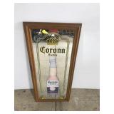 Corona Extra beer mirror bar sign