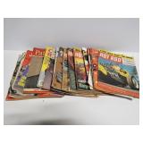 1950s-60s ahot arod and car magazines