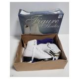CCM girls size 12 figure skates