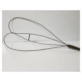 Primitive old wire/wood rug beater