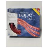 New in box crystallized red rope lights