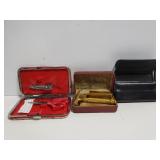 Nail kit/ travel razor/business card holder