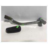 Hurst chrome shifter w/ two Hurst knobs