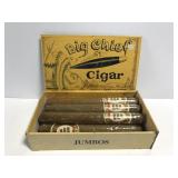 Box of old Big Chief cigars
