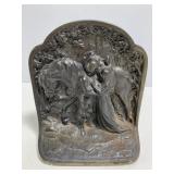 Fairytale single brass book end