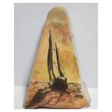 Painted rock art