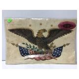 Meyercord large unused American eagle decal