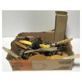 Vintage model airplane engines & propellers