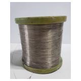 Huge spool of thin metal wire
