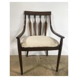 Vintage wood arm chair