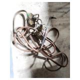 Welding gauges, regulators, and torch