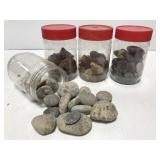 Rock collection w/ Petoskey stones