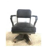 Vintage 1940s Sturgis posture rolling office chair
