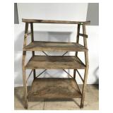 Industrial steel shop shelf rack