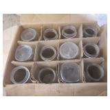 Vintage glass canning jar collection
