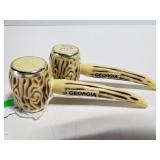 Georgia souvenir pipe salt & pepper shakers