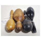 Wood sock darning tools