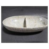 Divided veg melmac bowl