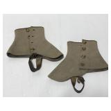 Pair of vintage spats
