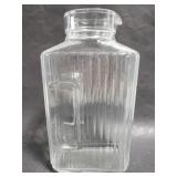 Glass fridge warer jug