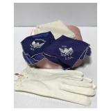 Vintage gloves & handkerchiefs