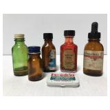 Small vintage medicine bottle collection