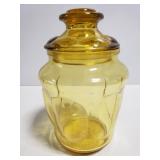 Amber glass tobacco dish