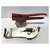 Vintage kitchen gadget pair
