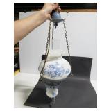 Hanging hurricane lamp/ chandelier