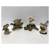 Ceramic figurine collection