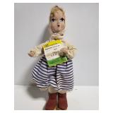 Vintage clay doll