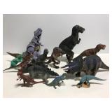 Toy dinosaur collection