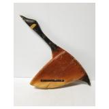 Canada goose wooden folk art wall decor
