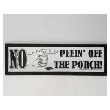 Jeff Foxworthy humorous wood sign