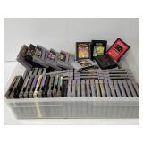 Huge collection of vintage video game cartridges