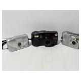 Collection of three cameras
