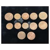 Euro coin collection