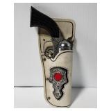 Vintage Pony Boy toy cap gun w/holster