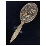 Vintage petite purse hand mirror