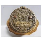 Hersey Manufacturing Co. disc water meter repo