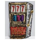 Las Vegas sequin patch
