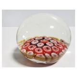 Small glass paperweight